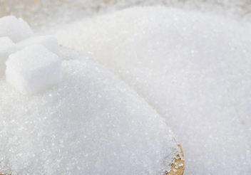 White sugar. Processed sugar. Stop eating sugar. 