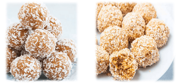 chocolate coconut sweet balls